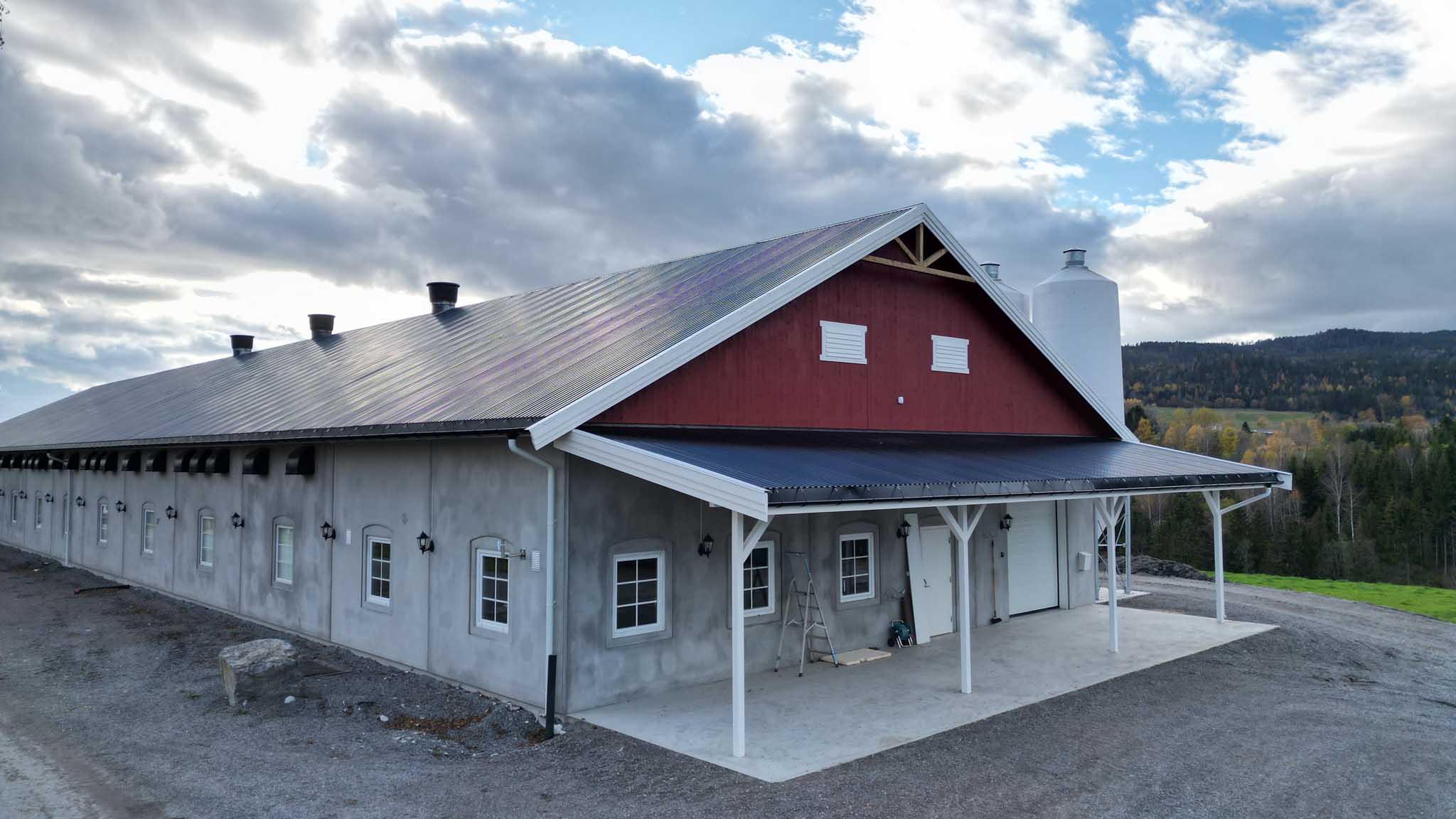 Funksjonelle og estetiske landbruksbygg som står støtt i generasjoner