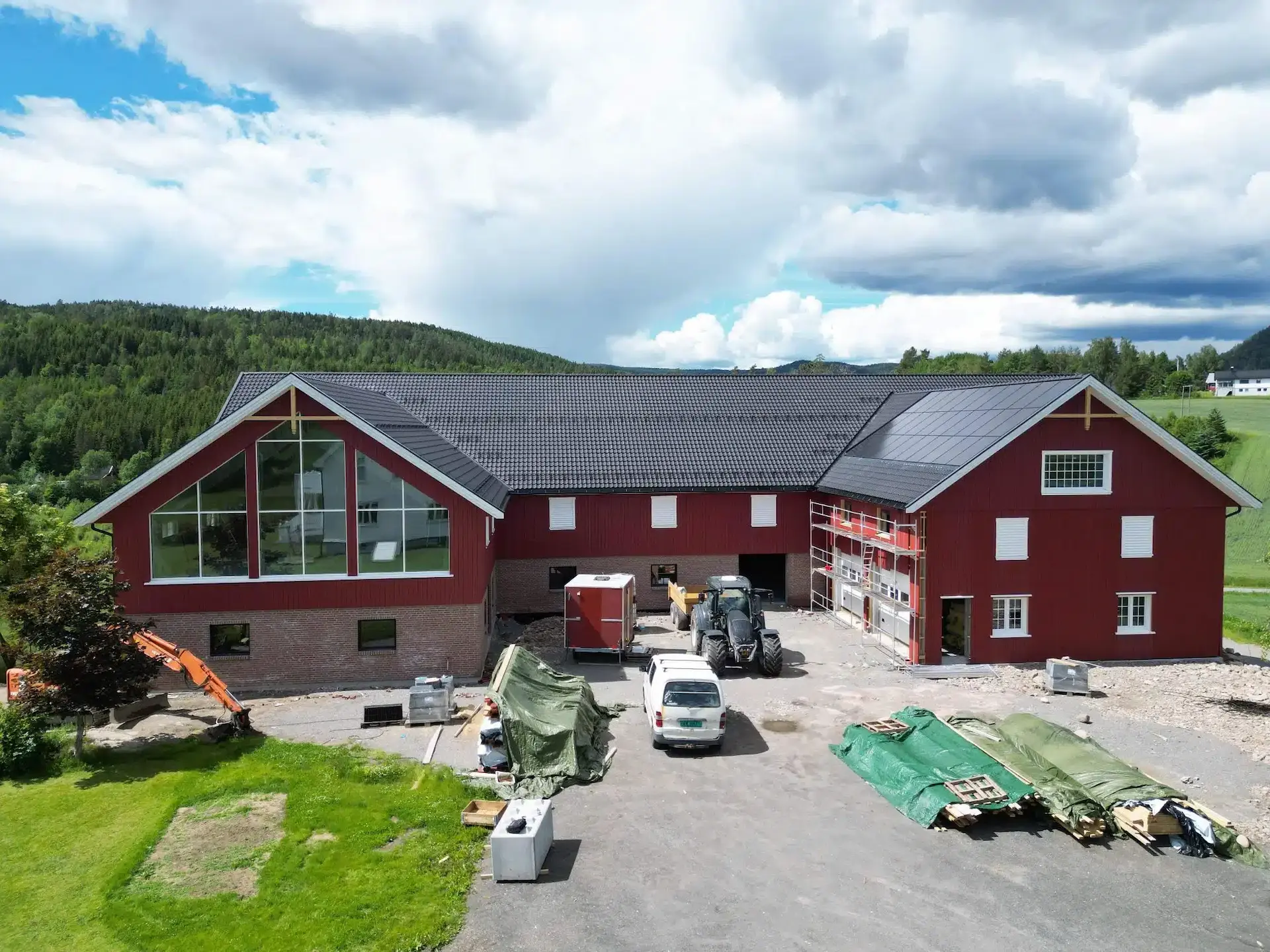 Bygging av landbruksbygg - profesjonelt utført av Gardsbygg AS